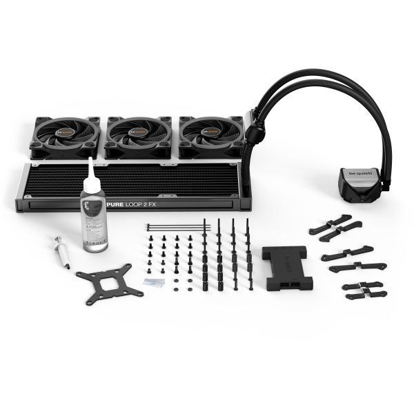 Be Quiet! Pure Loop 2 FX 360mm - All-in-one liquid cooler - 12 cm - 8.9 dB - 34 dB - Black - Image 3