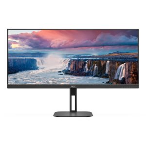 AOC V5 U34V5C/BK - 86.4 cm (34") - 3440 x 1440 pixels - UltraWide Quad HD - LCD - 4 ms - Black