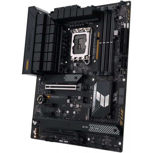 ASUS TUF GAMING H770-PRO WIFI - Intel - LGA 1700 - Intel® Celeron® - Intel® Core™ i3 - Intel® Core™ i5 - Intel® Core™ i7 - Intel® Core™ i9,... - LGA 1700 - DDR5-SDRAM - 128 GB - Image 7