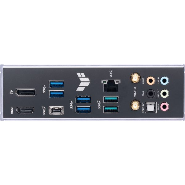 ASUS TUF GAMING H770-PRO WIFI - Intel - LGA 1700 - Intel® Celeron® - Intel® Core™ i3 - Intel® Core™ i5 - Intel® Core™ i7 - Intel® Core™ i9,... - LGA 1700 - DDR5-SDRAM - 128 GB - Image 8