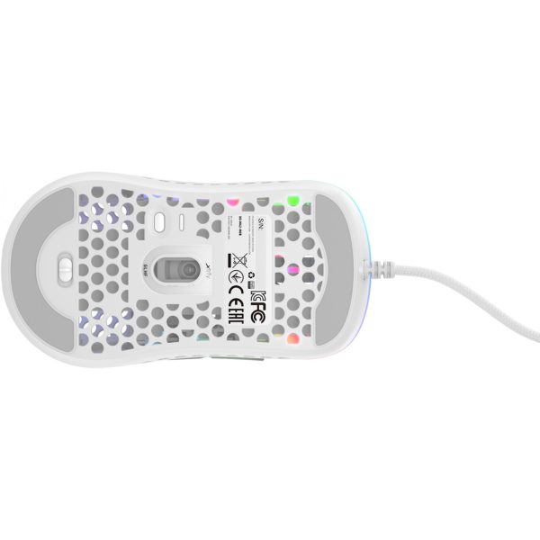 Cherry M42 - Ambidextrous - Optical - USB Type-A - 16000 DPI - White