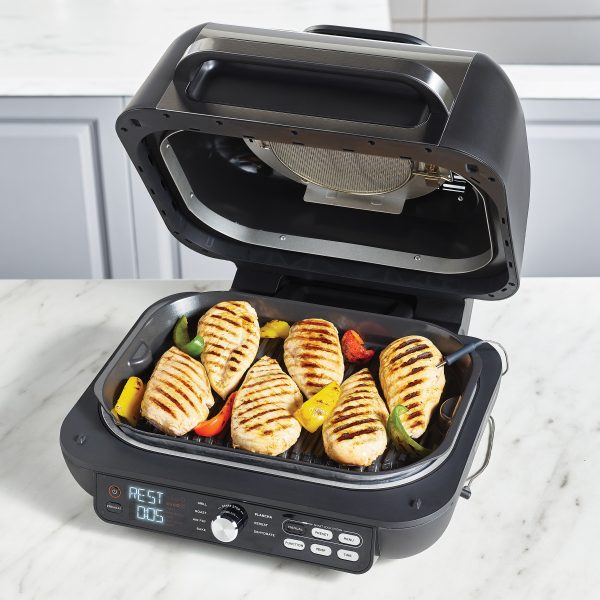 SharkNinja Ninja AG651EU - Black - Rectangular - Buttons - Rotary - 704 cm² - Ceramic - 2460 W - Image 9