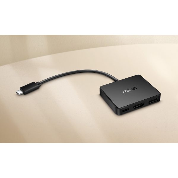 ASUS Dual 4K USB-C Dock - Wired - USB 3.2 Gen 2 (3.1 Gen 2) Type-C - 10,100,1000 Mbit/s - Black - 3840 x 2160 pixels - 144 Hz - Image 6