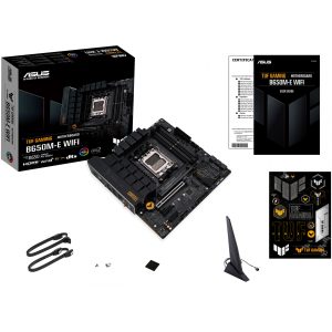 ASUS MB ASUS TUF GAMING B650M-E WIFI (AMD,AM5,DDR5,mATX) - AMD Sockel AM5 (Ryzen Zen4)