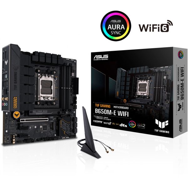 ASUS MB ASUS TUF GAMING B650M-E WIFI (AMD,AM5,DDR5,mATX) - AMD Sockel AM5 (Ryzen Zen4) - Image 9