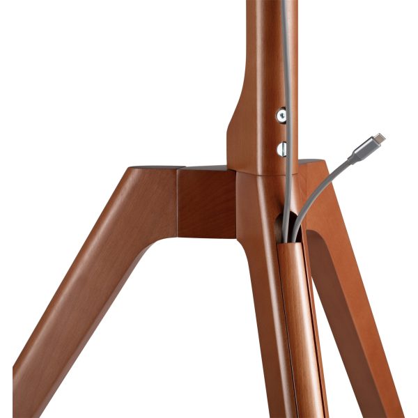 InLine woodstand TV stand - tripod - for displays 45"-65" (114-165cm) - max. 40kg - Image 2