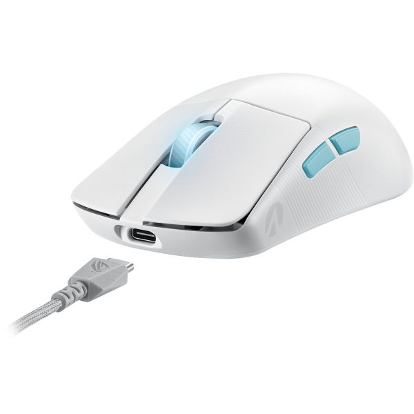 ASUS Maus ROG Harpe Ace Aim Lab Edition white Gaming - Image 6