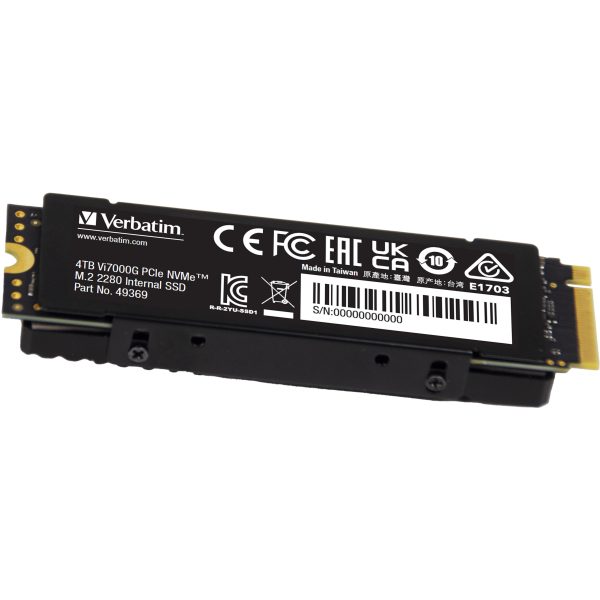 Verbatim Vi7000 PCIe NVMe M.2 SSD 4TB - Image 3