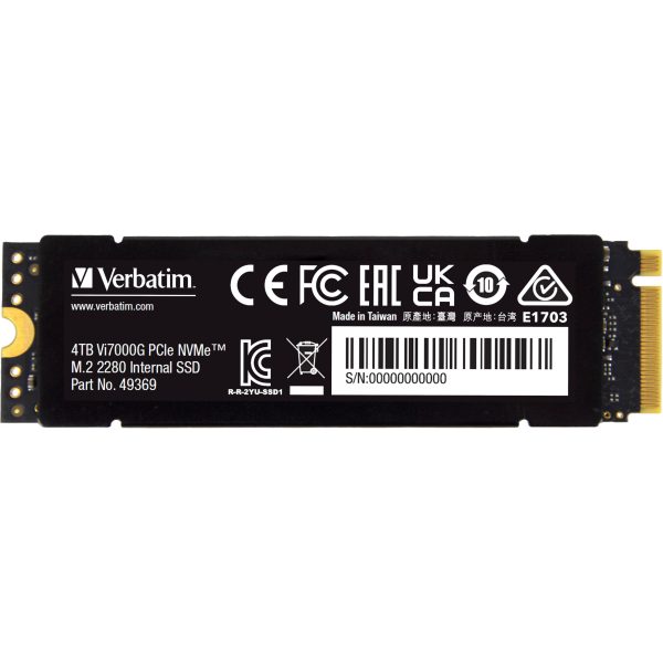 Verbatim Vi7000 PCIe NVMe M.2 SSD 4TB - Image 5