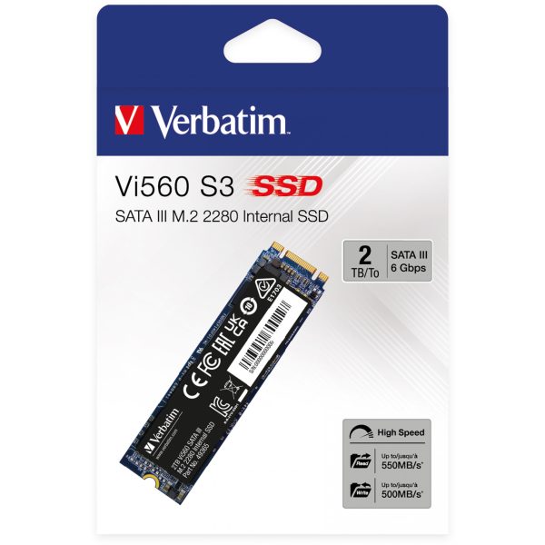 Verbatim Vi560 S3 M.2 SSD 2TB - Image 3