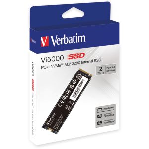 Verbatim Vi5000 M.2 SSD 2TB PCIe4 NVMe 31827