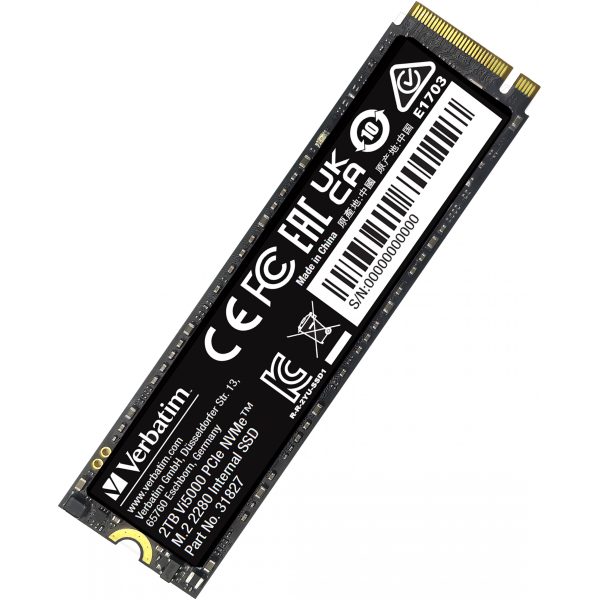 Verbatim Vi5000 M.2 SSD 2TB PCIe4 NVMe 31827 - Image 2