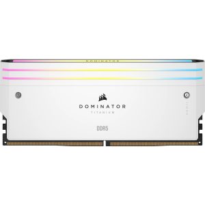 Corsair DOMINATOR TITANIUM RGB DDR5 6600MT/s 32GB 2x16GB White - 32 GB