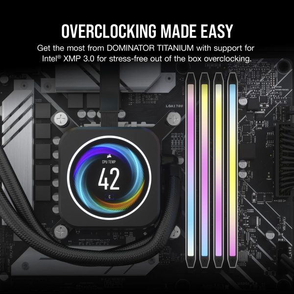 Corsair DOMINATOR TITANIUM RGB DDR5 6000MT/s 64GB 4x16GB White - 64 GB - Image 8