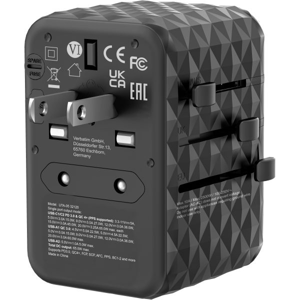 Verbatim GaN III Universal Reise Adapter 65W - Image 10