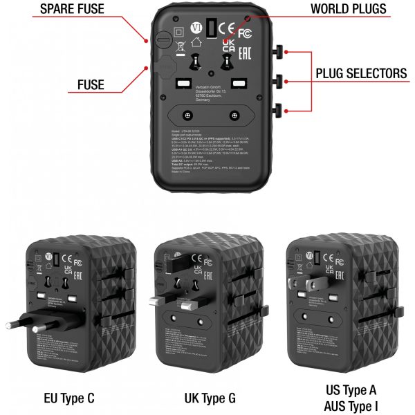Verbatim GaN III Universal Reise Adapter 65W - Image 13