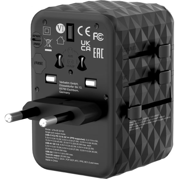 Verbatim GaN III Universal Reise Adapter 65W - Image 6