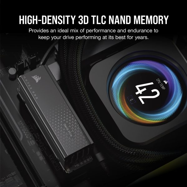 Corsair SSD MP700 PRO M.2 1TB PCIe 5x4 w/HS 2280 - Image 3
