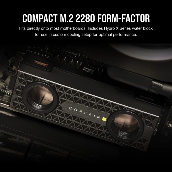 Corsair SSD MP700 PRO M.2 2TB PCIe 5x4 Hydro 2280 - Image 3