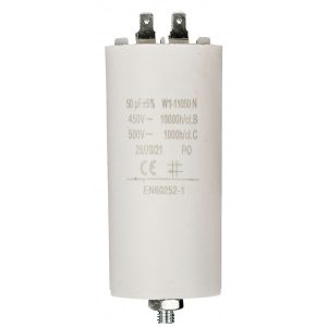 Capacitor 50.0uf / 450 v + Aarde