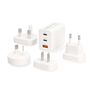 Travel Adapter | 100 - 240 V AC 50/60 Hz | 65 W | White