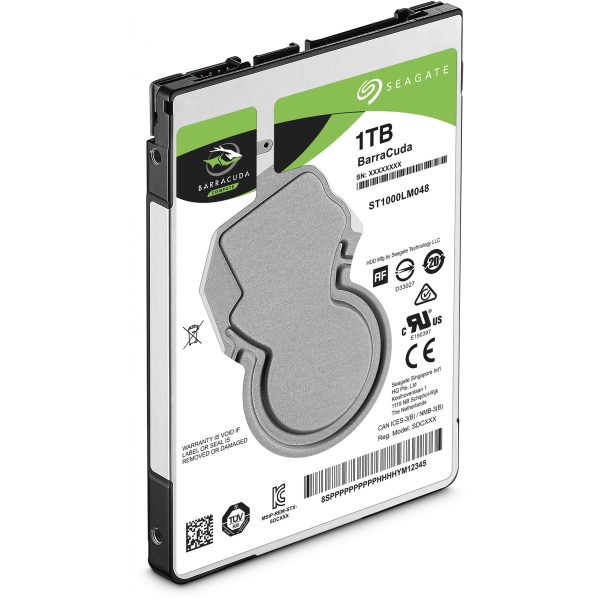 Seagate Guardian BarraCuda ST1000LM048 2.5" SATA 1,000 GB - Hdd - 5,400 rpm - Internal USB, USB 2.0 - Image 2