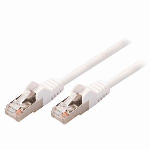 Cat 5e SF/UTP Network Cable | RJ45 Male - RJ45 Male | 0.5 m | White