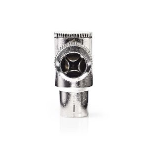 IEC (Coax) Connector Angled | Female - 2 pieces | Metal